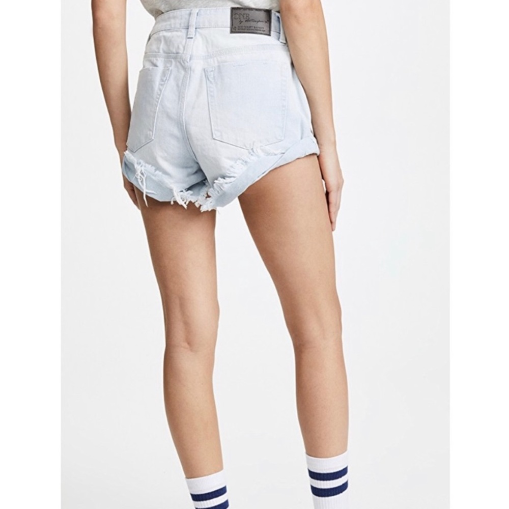 ONE TEASPOON Brando Bandits Mid Waist Short